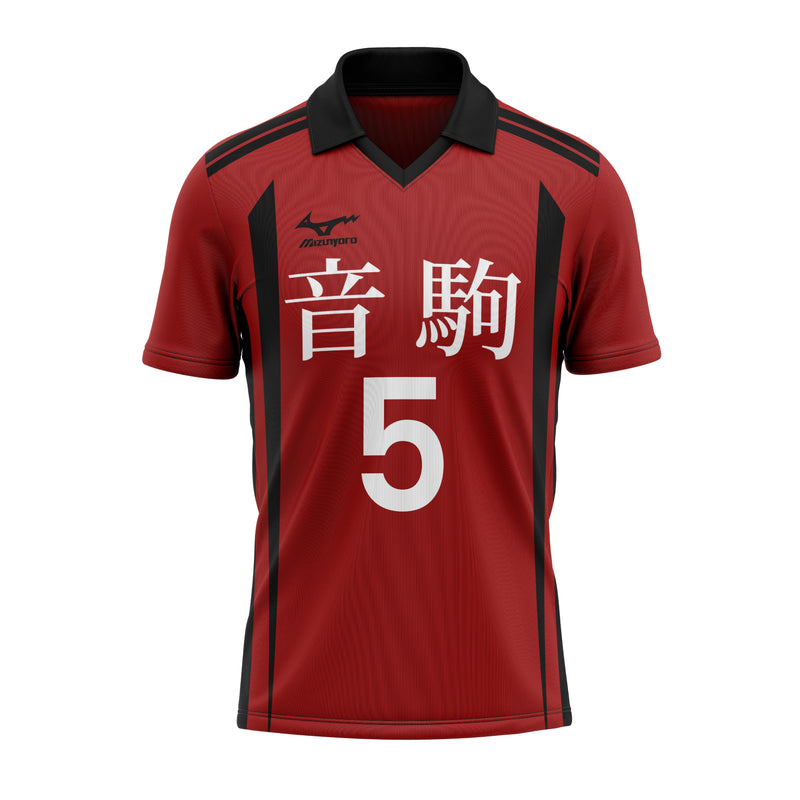 Camiseta de la Preparatoria Nekoma de Haikyuu